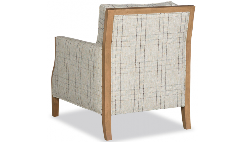 CHAIRS, Leather, Upholstered, Accent Gorgeous Outlined in Noir Armchair