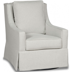 MOTION SEATING - Recliners, Swivels, Rockers Stunning Morning Mist Swivel Armchair