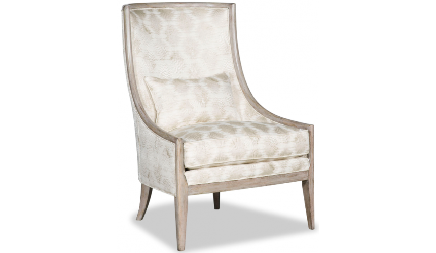 CHAIRS, Leather, Upholstered, Accent Elegant Stars in the Snow Accent Chair