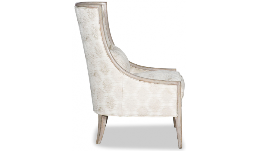 CHAIRS, Leather, Upholstered, Accent Elegant Stars in the Snow Accent Chair