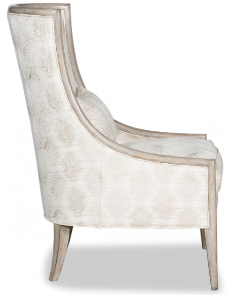 CHAIRS, Leather, Upholstered, Accent Elegant Stars in the Snow Accent Chair