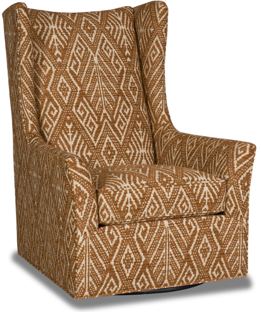 CHAIRS, Leather, Upholstered, Accent Gorgeous Woven Terracotta Swivel Armchair