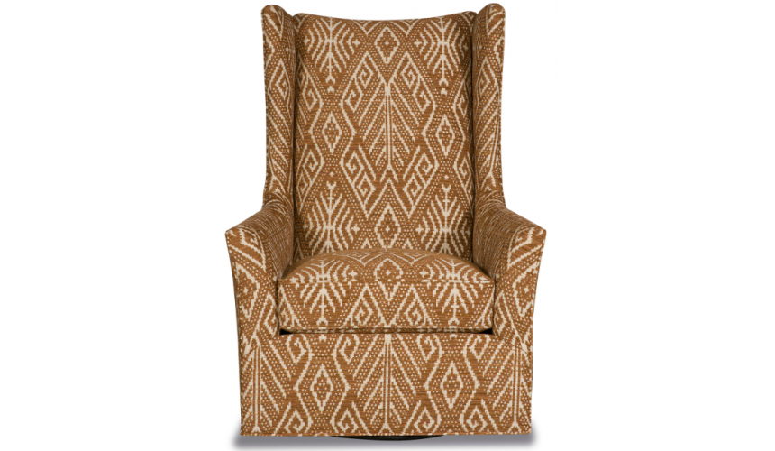 CHAIRS, Leather, Upholstered, Accent Gorgeous Woven Terracotta Swivel Armchair