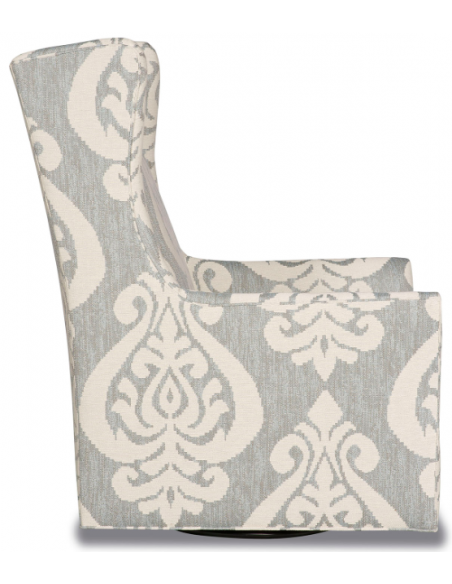 MOTION SEATING - Recliners, Swivels, Rockers Elegant Frozen Spades Swivel Armchair
