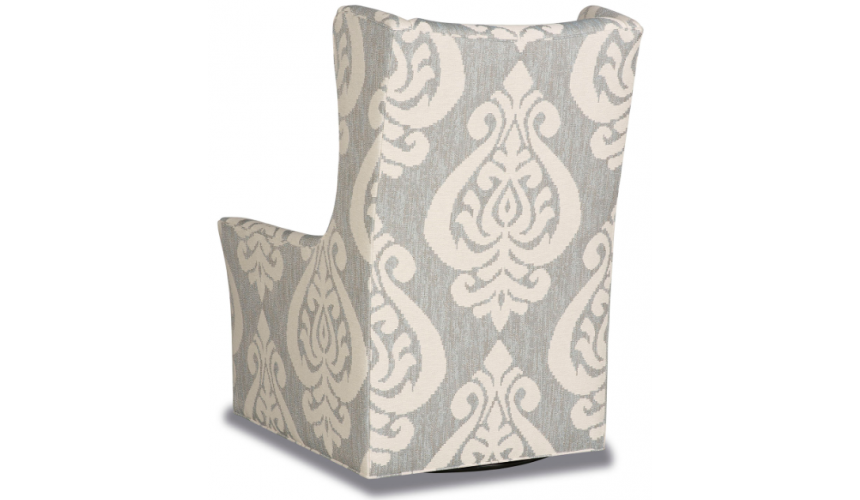 MOTION SEATING - Recliners, Swivels, Rockers Elegant Frozen Spades Swivel Armchair