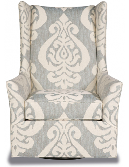 MOTION SEATING - Recliners, Swivels, Rockers Elegant Frozen Spades Swivel Armchair