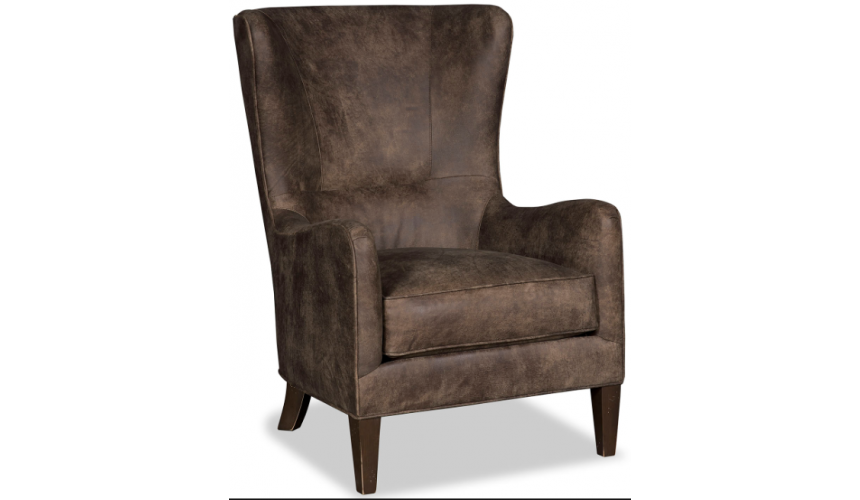 CHAIRS, Leather, Upholstered, Accent Classic Bare Trees of Winter Accent Chair