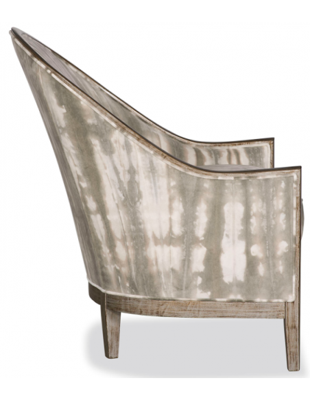 CHAIRS, Leather, Upholstered, Accent Stunning Windows on Rainy Days Accent Chair