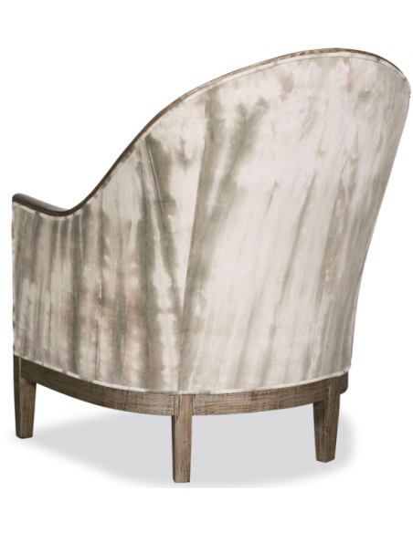 CHAIRS, Leather, Upholstered, Accent Stunning Windows on Rainy Days Accent Chair