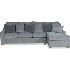 SECTIONALS - Leather & High End Upholstered Furniture Gorgeous Stormy Waters Sofa 2