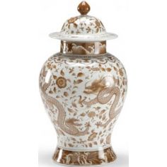 Decorative Accessories Curvy Nutmeg Covered Jar
