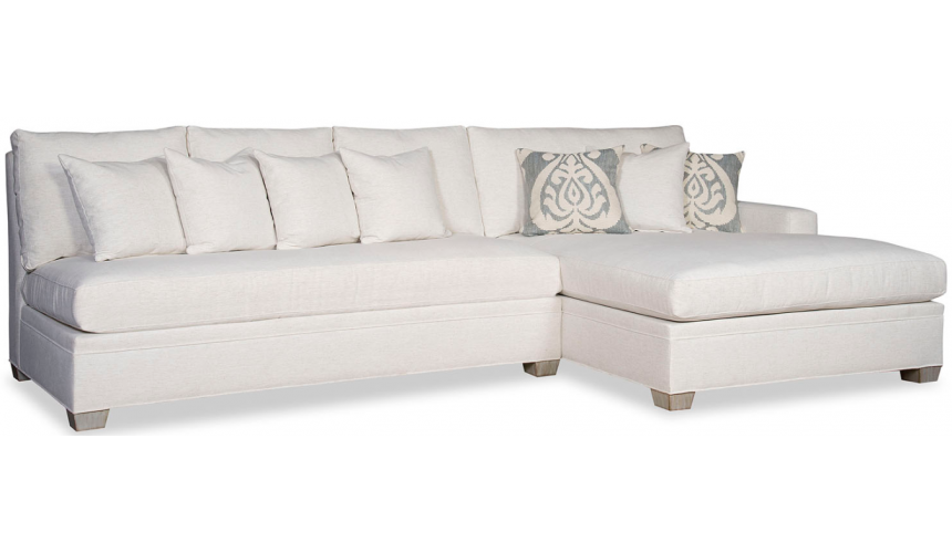 SECTIONALS - Leather & High End Upholstered Furniture High End Clouds of Winter Sofa
