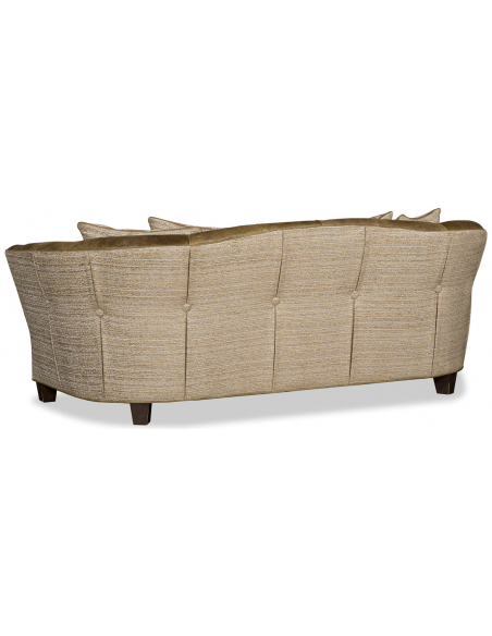 SOFA, COUCH & LOVESEAT Elegant Weathered Saddle Sofa