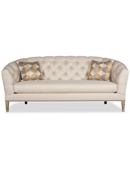 Modern and Sleek Alabaster Sofa