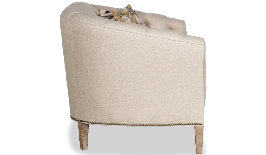 SOFA, COUCH & LOVESEAT Modern and Sleek Alabaster Sofa