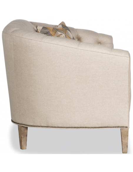 SOFA, COUCH & LOVESEAT Modern and Sleek Alabaster Sofa