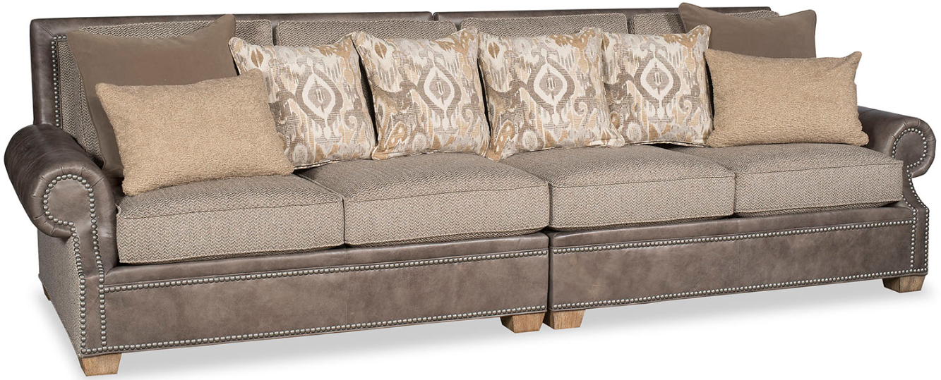SECTIONALS - Leather & High End Upholstered Furniture Stunning Misty Eye of the Mountain Sofa