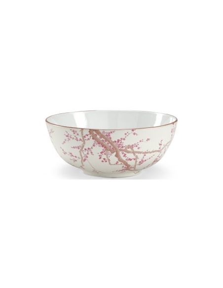 Hand Decorated Blossoms Bowl