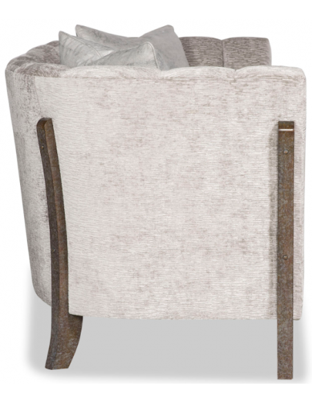 SOFA, COUCH & LOVESEAT Gorgeous Silver Shooting Star Sofa