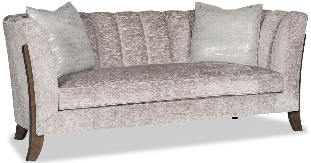 SOFA, COUCH & LOVESEAT Gorgeous Silver Shooting Star Sofa