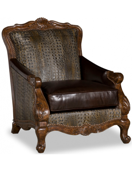 Deluxe Throne of the Bayou Accent Chair