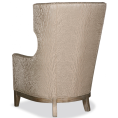 CHAIRS, Leather, Upholstered, Accent Elegant Coral of Pearls Armchair 2