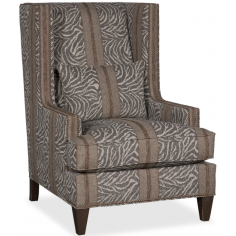 CHAIRS, Leather, Upholstered, Accent Elegant Savanna Under Starlight Armchair