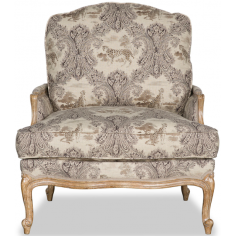 CHAIRS, Leather, Upholstered, Accent High End Mystical Leopard's Prowl Accent Chair 2