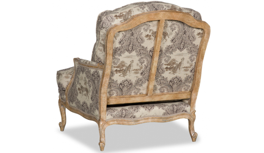 CHAIRS, Leather, Upholstered, Accent High End Mystical Leopard's Prowl Accent Chair