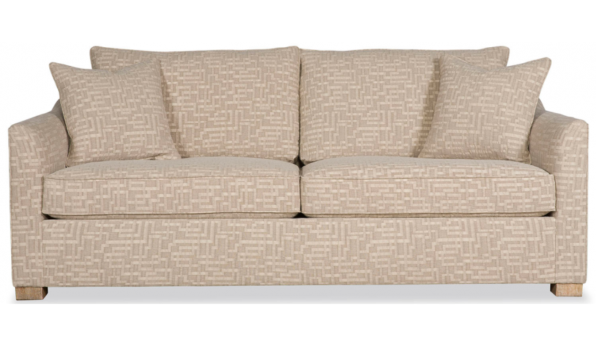 SOFA, COUCH & LOVESEAT Stunning Labyrinth of Ivory Sofa