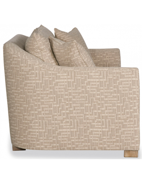 SOFA, COUCH & LOVESEAT Stunning Labyrinth of Ivory Sofa