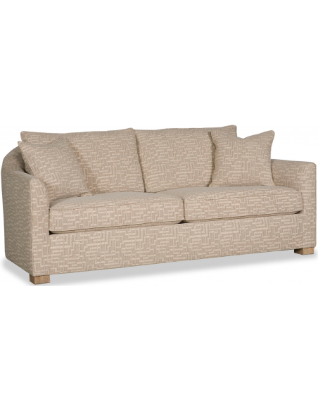 SOFA, COUCH & LOVESEAT Stunning Labyrinth of Ivory Sofa
