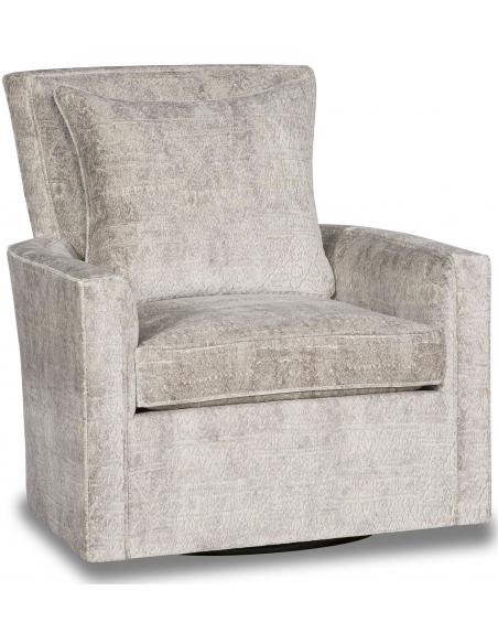 Stunning Stories in Stone Swivel Accent Chair