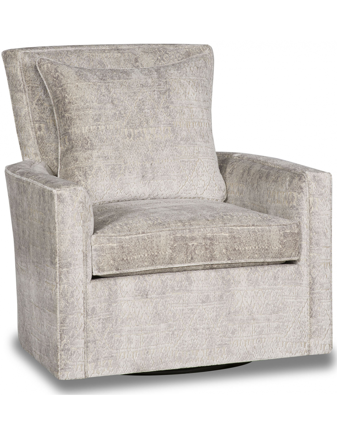 high back swivel accent chair