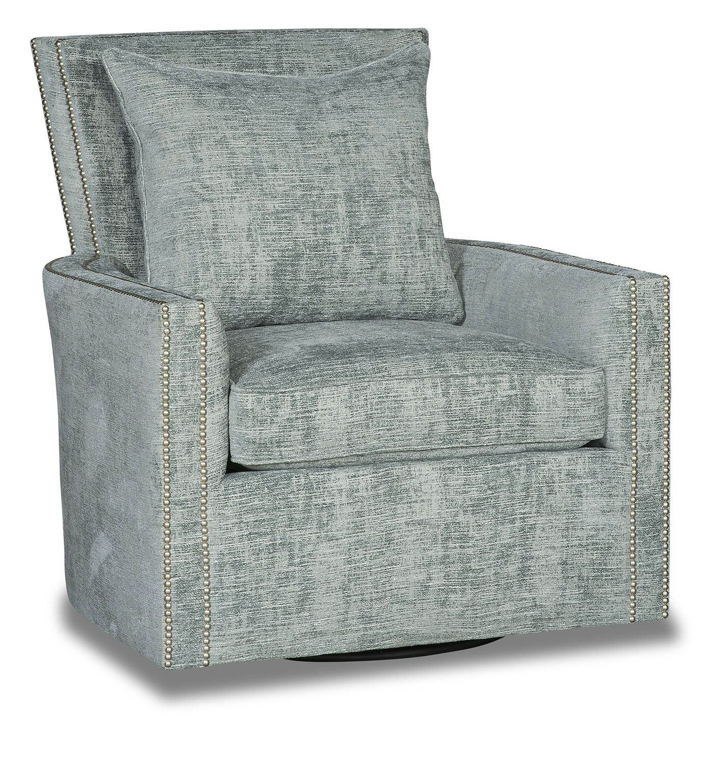 CHAIRS, Leather, Upholstered, Accent Deluxe Dreams of the Arctic Sea Swivel Armchair