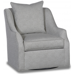 MOTION SEATING - Recliners, Swivels, Rockers High End Impressionist's Perfection Swivel Armchair