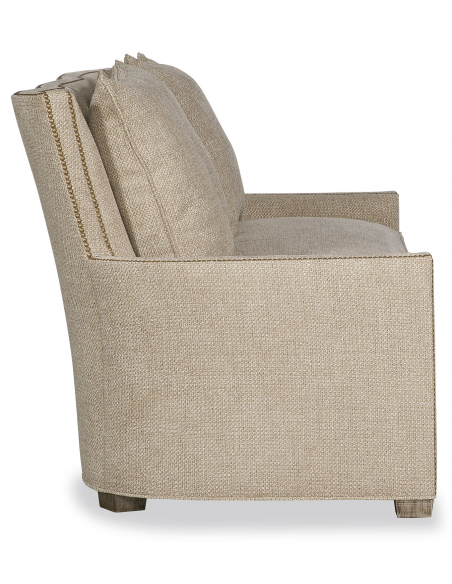 SOFA, COUCH & LOVESEAT Luxurious Woven in Metallics Sofa