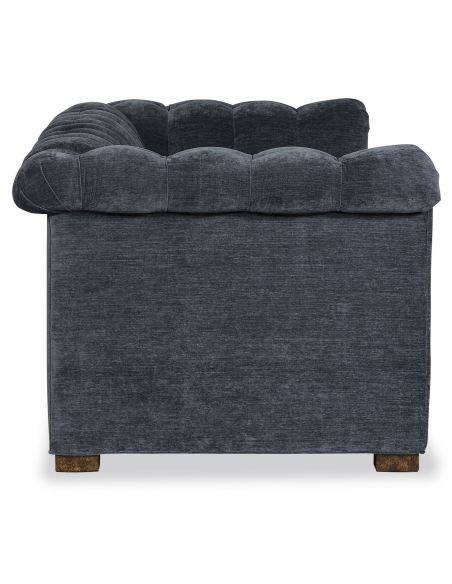 SOFA, COUCH & LOVESEAT High End Down in the Deep Blue Sofa