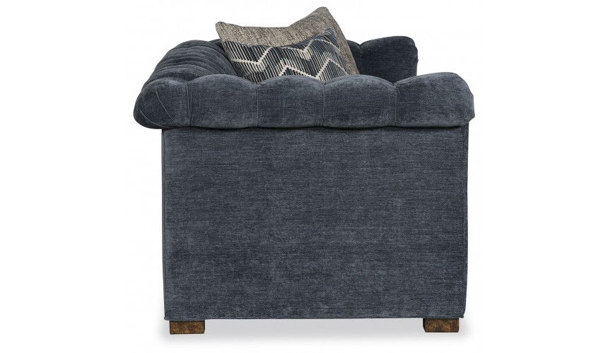 SOFA, COUCH & LOVESEAT High End Down in the Deep Blue Sofa
