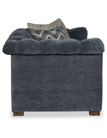 SOFA, COUCH & LOVESEAT High End Down in the Deep Blue Sofa