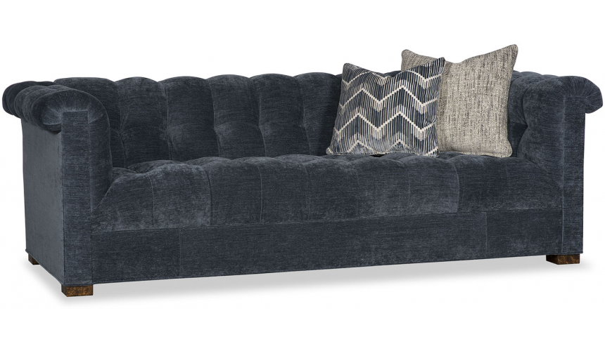 SOFA, COUCH & LOVESEAT High End Down in the Deep Blue Sofa