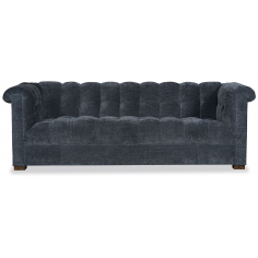 SOFA, COUCH & LOVESEAT High End Down in the Deep Blue Sofa