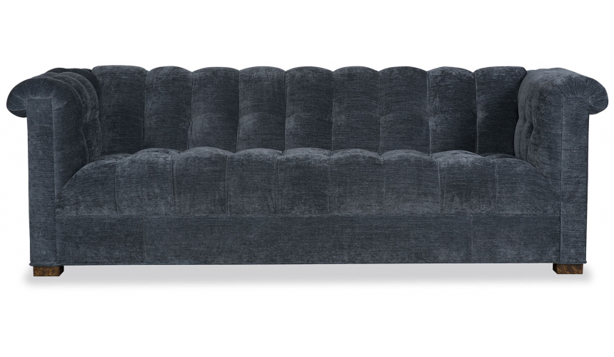 SOFA, COUCH & LOVESEAT High End Down in the Deep Blue Sofa