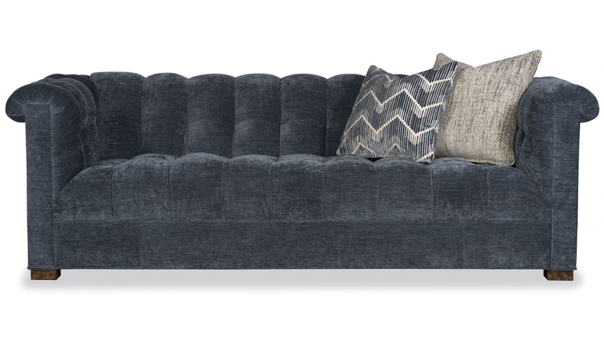 SOFA, COUCH & LOVESEAT High End Down in the Deep Blue Sofa