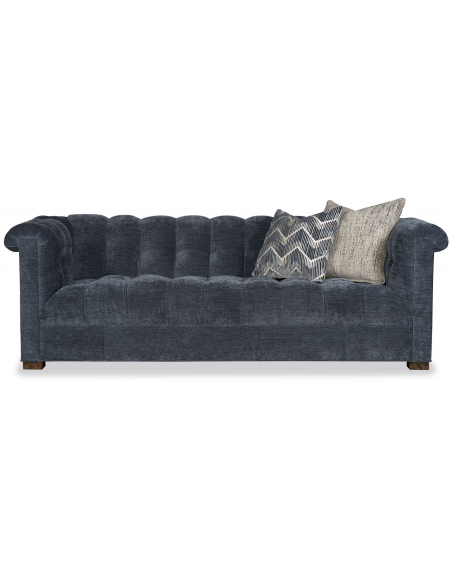 SOFA, COUCH & LOVESEAT High End Down in the Deep Blue Sofa