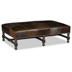 OTTOMANS Elegant Browns from Around the World Bench
