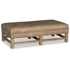 OTTOMANS Deluxe Western Corral Bench