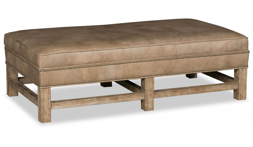 OTTOMANS Deluxe Western Corral Bench
