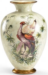 Decorative Accessories Pear Shaped Pheasant Vase