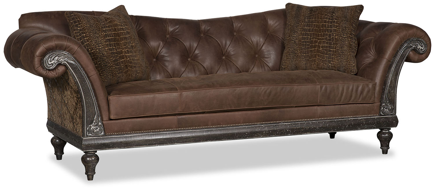 SOFA, COUCH & LOVESEAT Royal and Rich Coffee of Kings Sofa